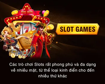 Hình ảnh màn hình game slot với nhiều biểu tượng quay thưởng, hiệu ứng nổ hũ và giải thưởng Jackpot lớn, màu sắc rực rỡ.